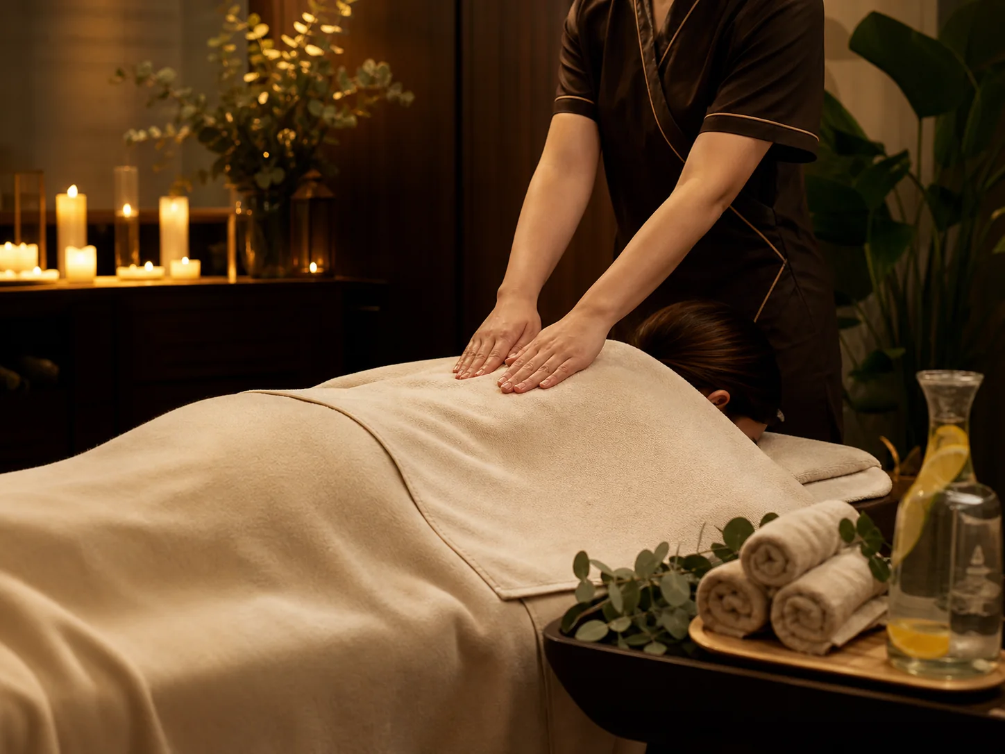 Detox massage treatment